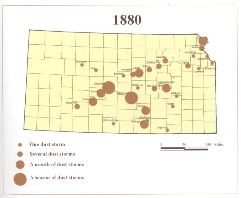1880 Kansas Dust Storms