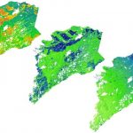 3. WESA GIS: Collage of a Evapotranspiration study for Eastern Ontario.  