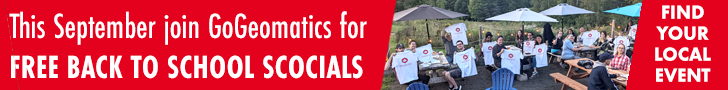 Join GoGeomatics Canada this September for Free Back To School Events