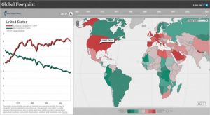 Global Footprint Map: Esri