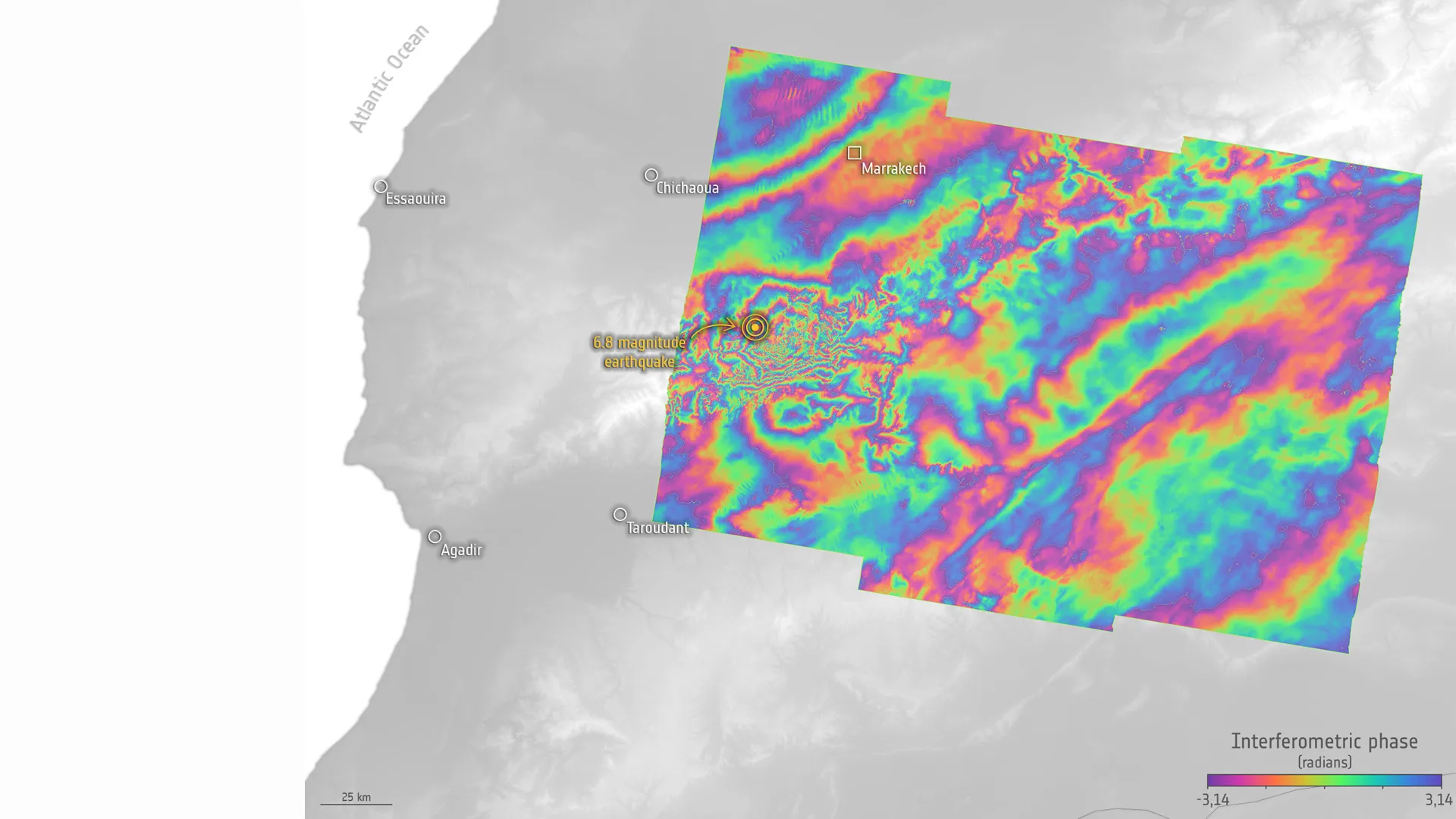 Satellites reveal how deadly Morocco earthquake moved ground