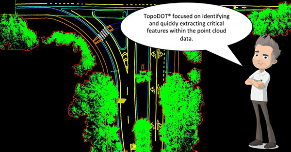 TopoDOT® Extracts High Quality Models Directly from Unclassified Data