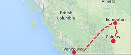 Western Canada tour