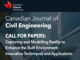 Call for Papers: Capturing and Modelling Reality to  Enhance the Built Environment:  Innovative Techniques and Applications|
