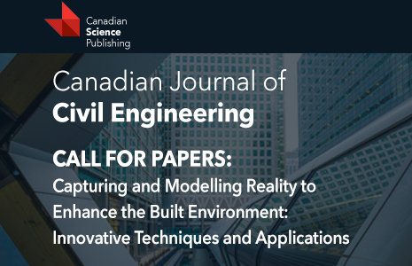 Call for Papers: Capturing and Modelling Reality to  Enhance the Built Environment:  Innovative Techniques and Applications|
