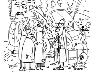 Christine Self-Driving Cars Cartoon