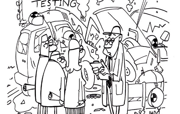 Christine Self-Driving Cars Cartoon