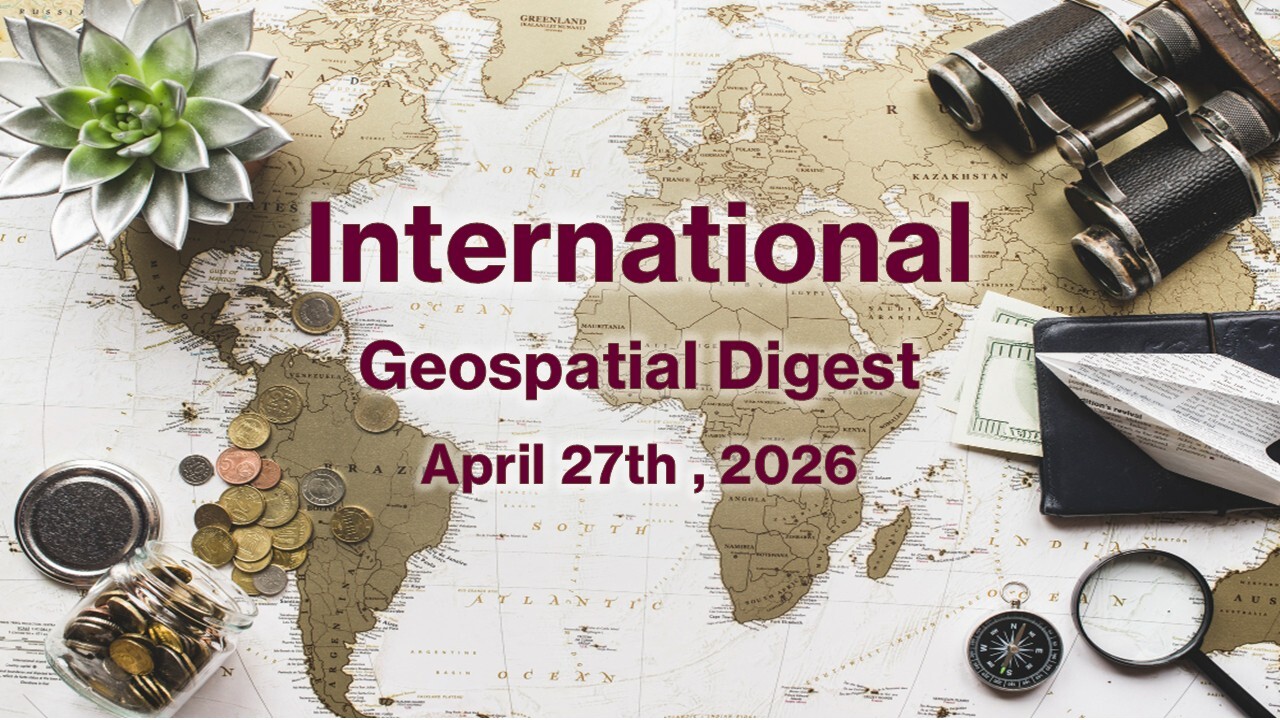 GoGeomatics - International Geospatial Digest – April 27, 2026