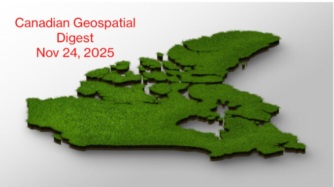 Canadian Geospatial Digest