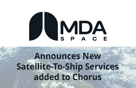 MDA announces new satellite service added to Chorus