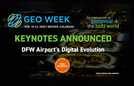 Geo Week Keynotes Announced