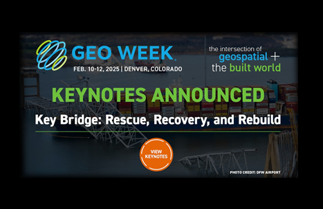 Geo Week Keynotes Key Bridge