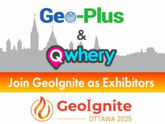 Geo-plus-exhibitor|qwhery-logo|GeoIgnite sponsors