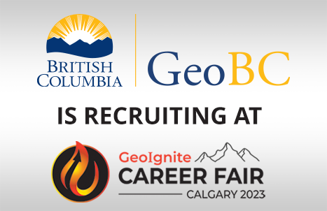 GeoBC is recruiting at the GeoIgnite Career Fair