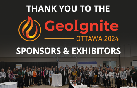 Thank you to the GeoIgnite Sponsor & Exhibitors