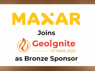 Maxar bronze sponsor|GeoIgnite sponsors