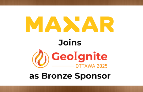 Maxar bronze sponsor|GeoIgnite sponsors