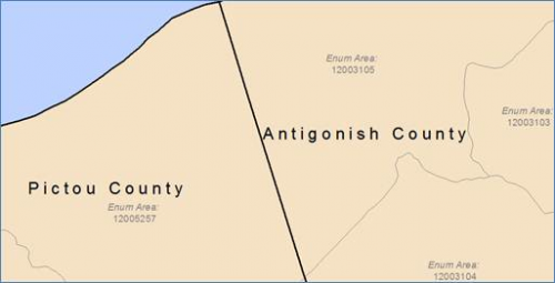 Original polygon data has county and sub-county linework