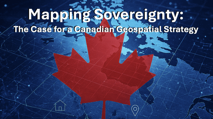 Canada Geospatial Strategy
