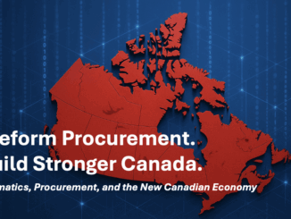 Geomatics, Procurement, and the New Canadian Economy