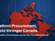 Geomatics, Procurement, and the New Canadian Economy