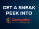 Sneak Peak GeoIgnite