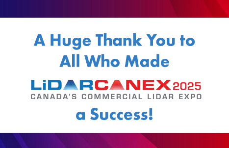 A Huge Thank you to all who made Lidar CANEX a success