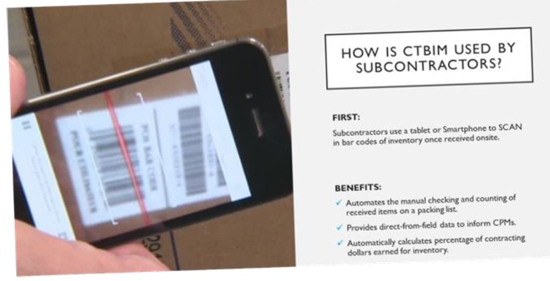 CTBIM subcontactor 1