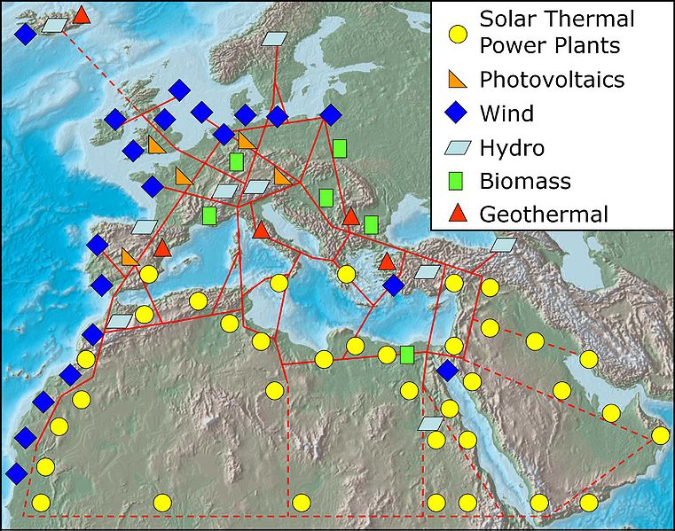 European Super Grid DESERTEC 761px-TREC-Map-en
