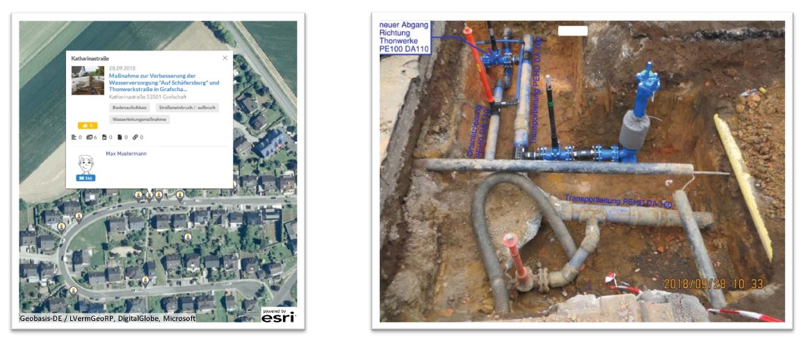 Example of captured information