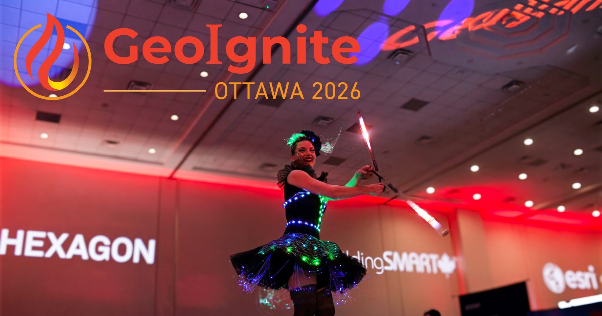 GoGeomatics - Exhibition Hall, Canada Maps Gallery, and Networking Open to More Attendees at GeoIgnite 2026