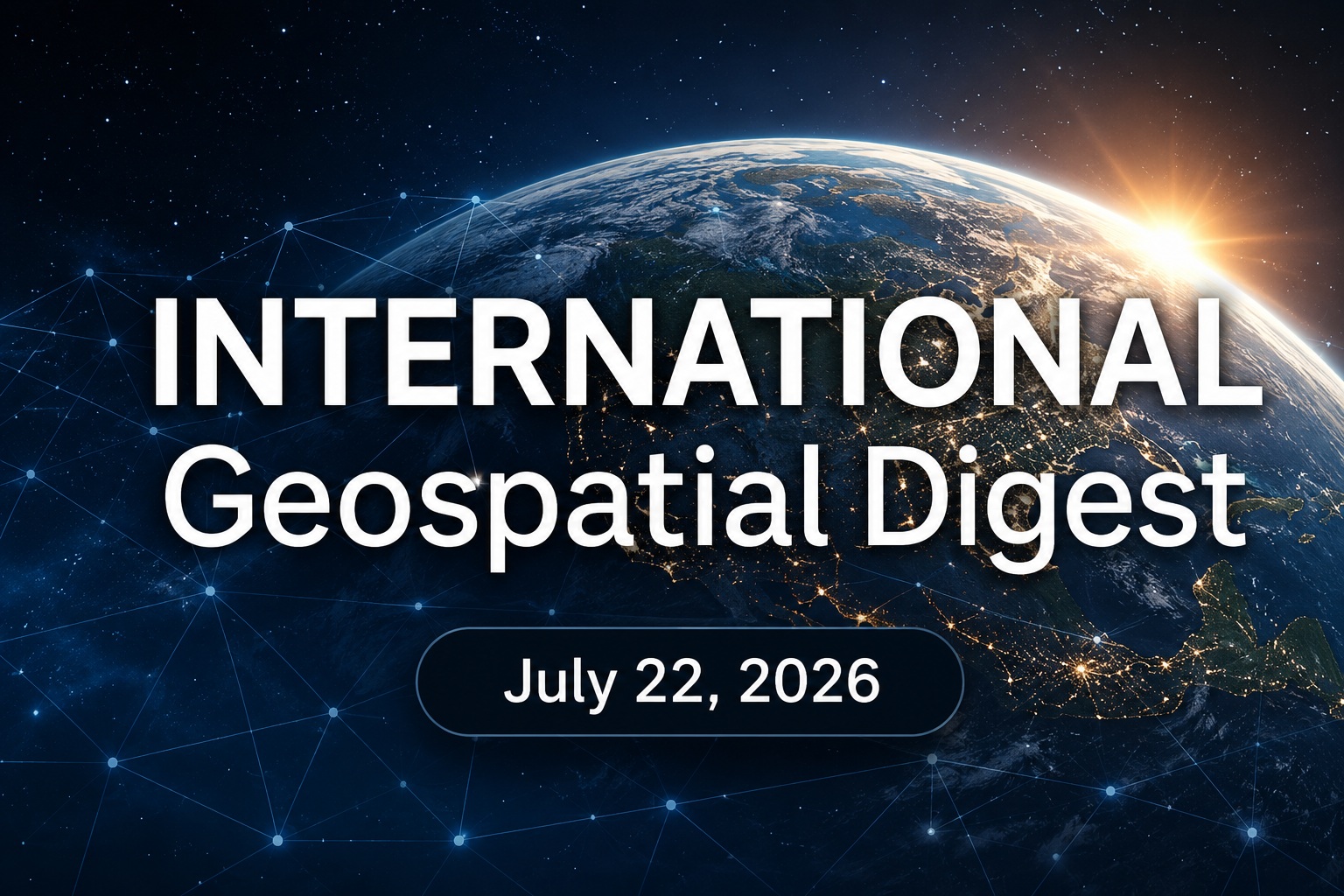 GoGeomatics - International Geospatial Digest – July 22, 2026