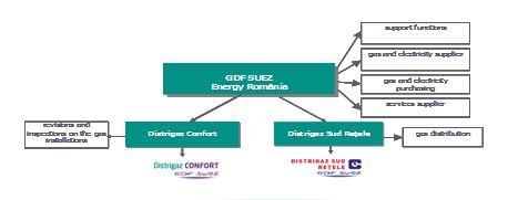GDF Suez Energy Romania organization