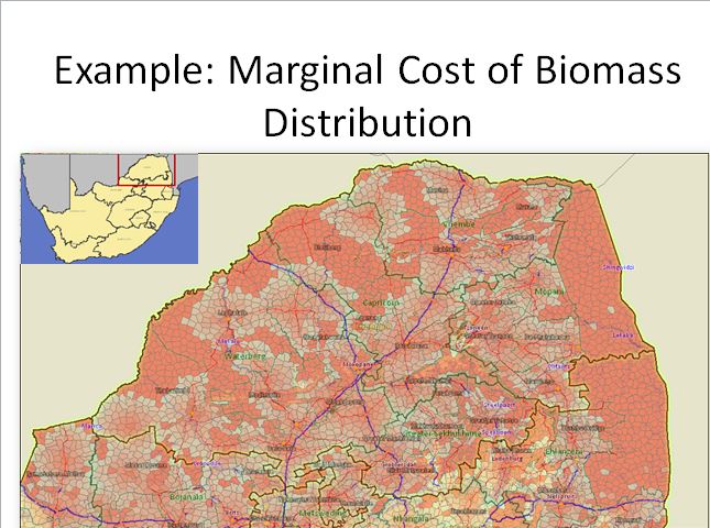 GeoEnergy biomass cost of distribution