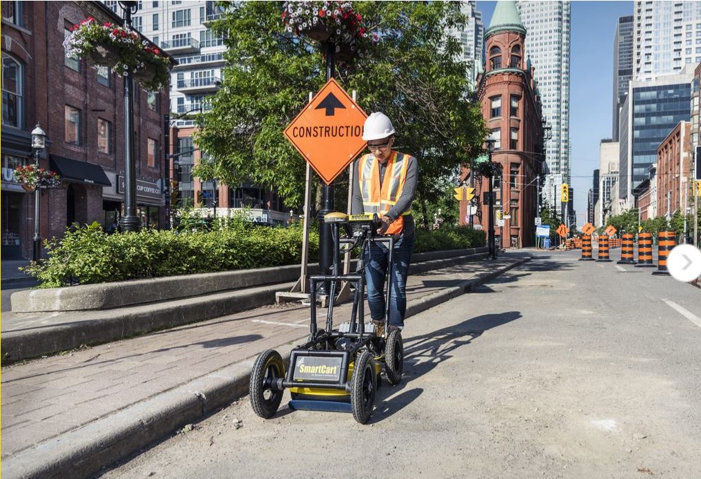 GPR smart cart Sensors and Software