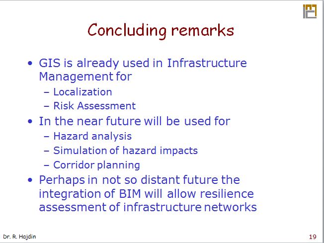 Integration of BIM and geopatial in highway management