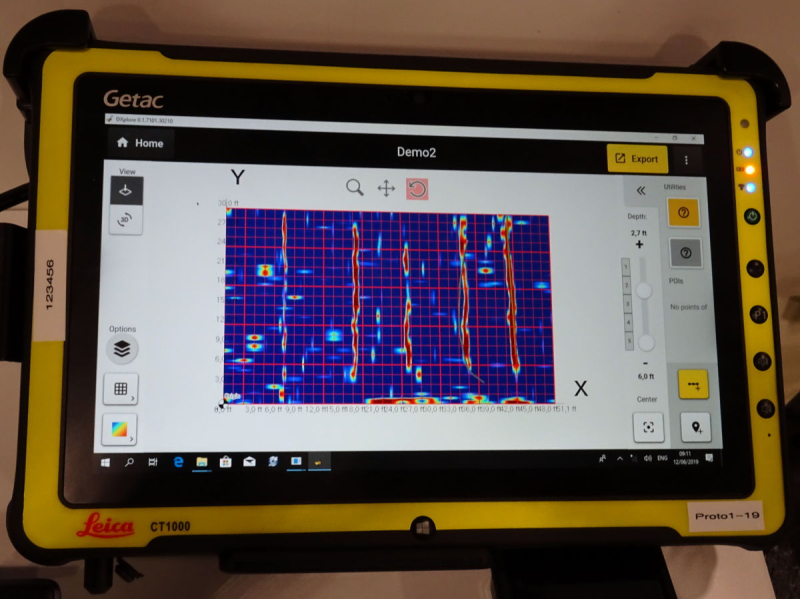 Leica DSX tomographic display
