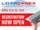 Registration Now Open||lidar canex gold sponsors|Get your free ticket