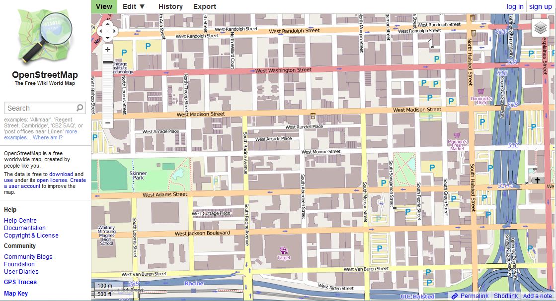 Open street map report 2013 buildings