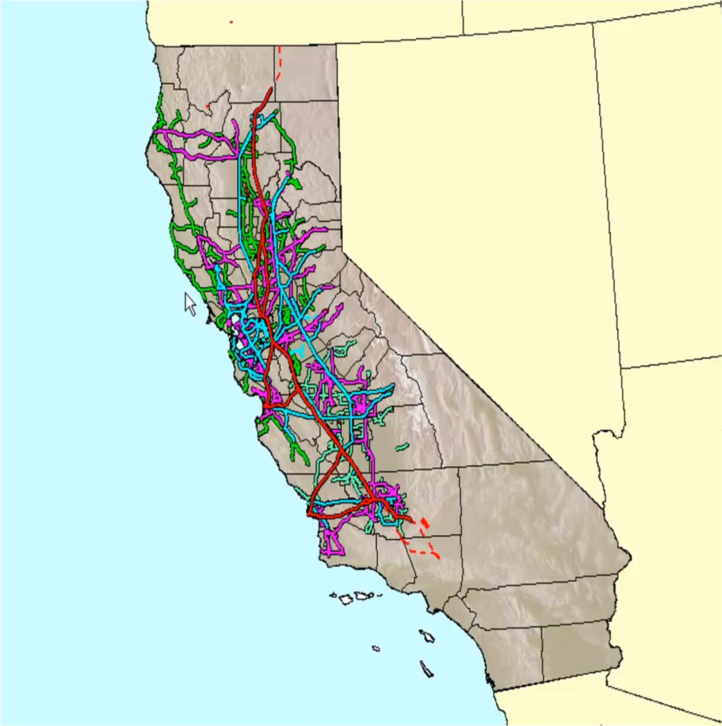 PGandE Service Territory