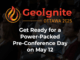 GeoIgnite Pre Conference