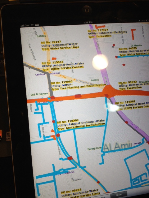 Road Opening ASHGHALL