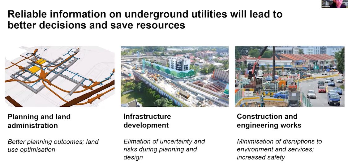Singapore underground benefits of reliable data