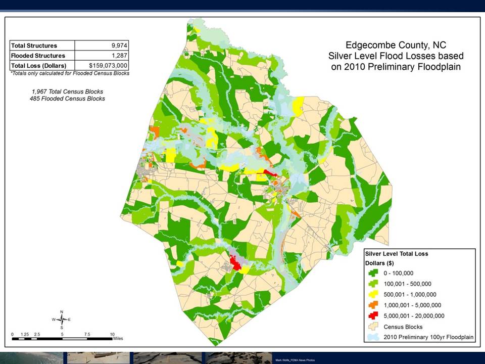 SLR_NC GIS Conference_021811 John Dorman_420 edgecomb county flood losses SLR_NC GIS Conference_021811 John Dorman_420 edgecomb county flood losses