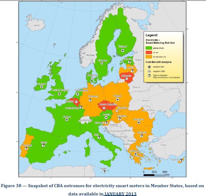 Smart meter rollout in EU 2012 JRC Smart meter rollout in EU 2012 JRC