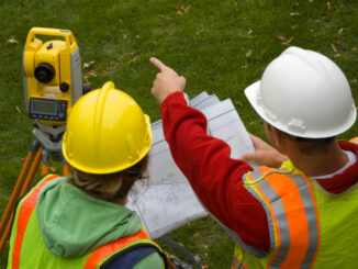 |MacKinnon setting up a Leica RTK GPS unit