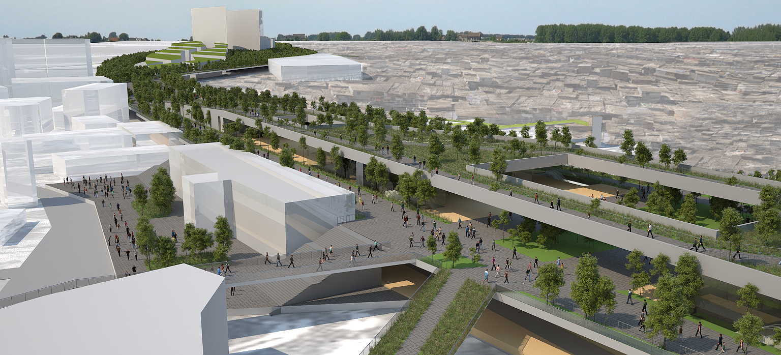 The Bombay Greenway Project Bandra Station View 01