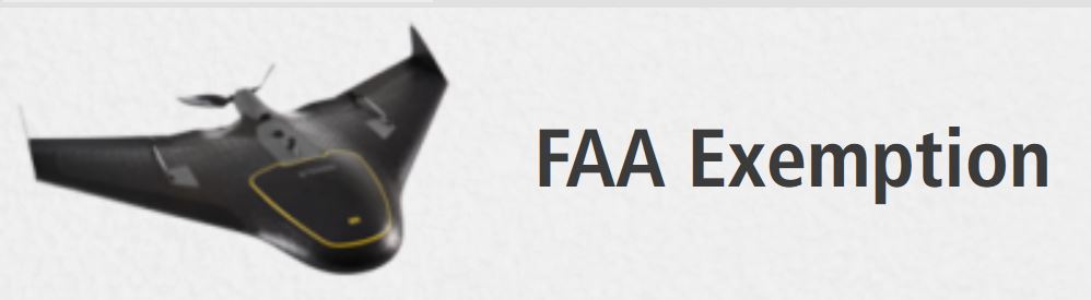 Trimble UX5 exemption