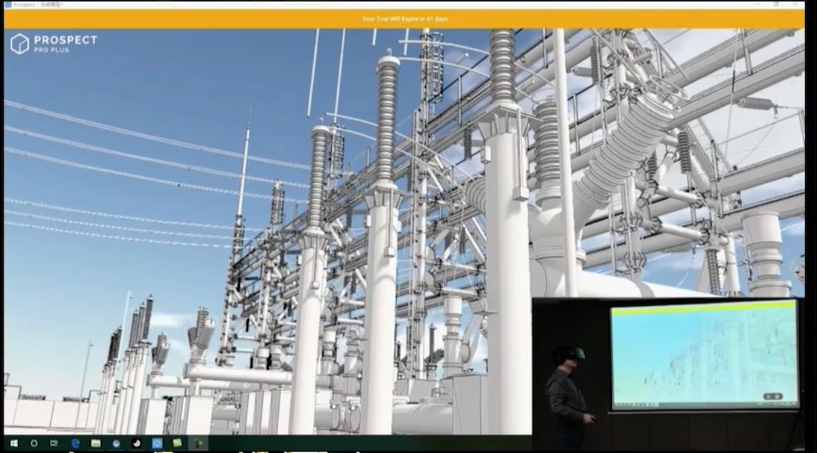 VR model for operations and maintenance HEEC