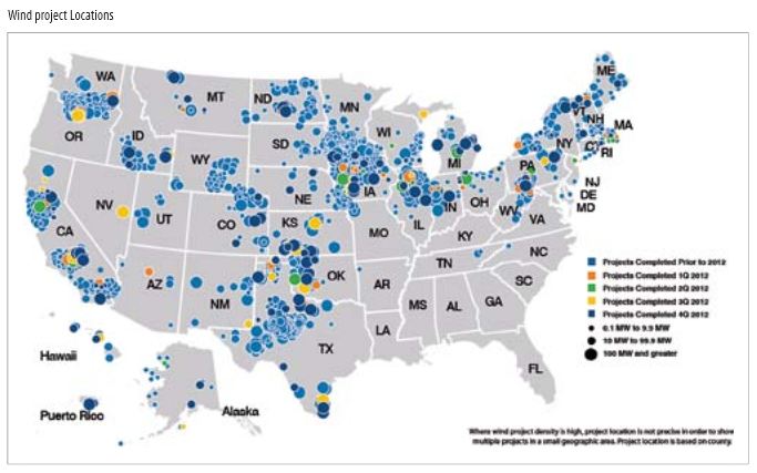 Wind power location US 2012 GWEC